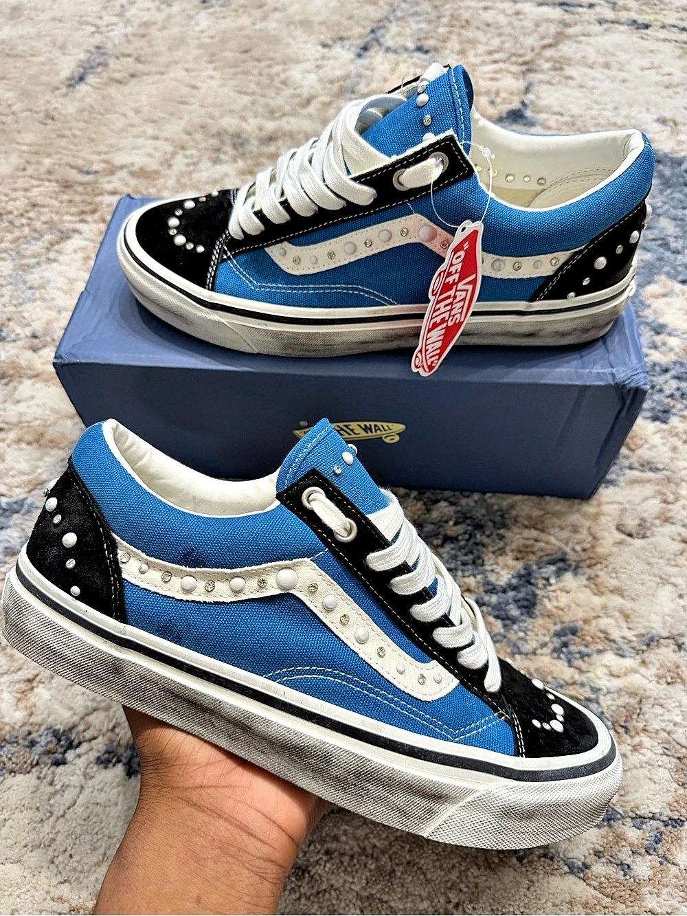 Vans Old Skool 36 LX Pearlized Pack - Black Navy